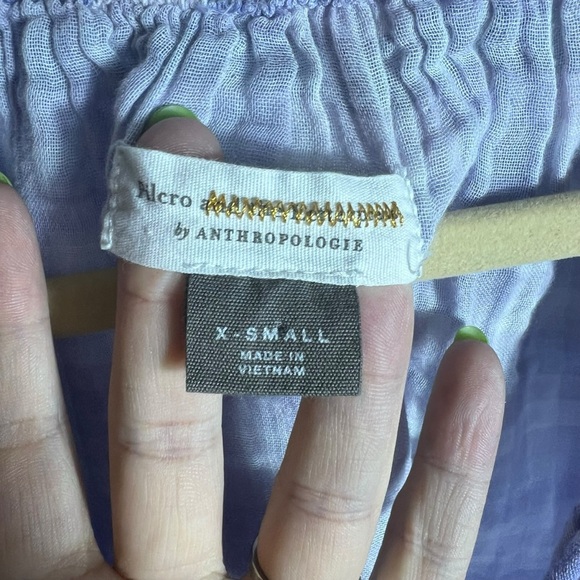 Anthropologie Pilcro Bette Babydoll Blouse, XS - Picture 5 of 14